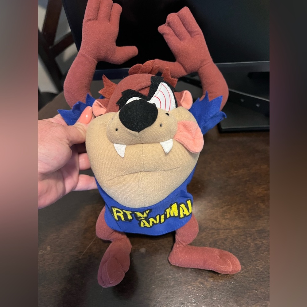Party Animal Stuffed Plush Taz Tasmanian Devil
